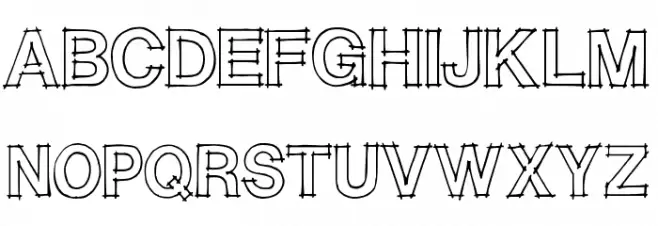 CAITLYN Schriftart Groß