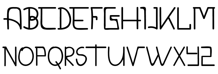 CALDERDALE DEMO Light Font LOWERCASE