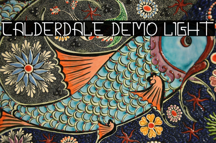 CALDERDALE DEMO Light Example 3