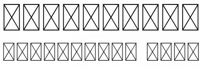 CALDERDALE DEMO Outline Font OTHER CHARS