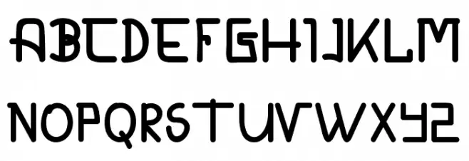 CALDERDALE DEMO Font OTHER CHARS