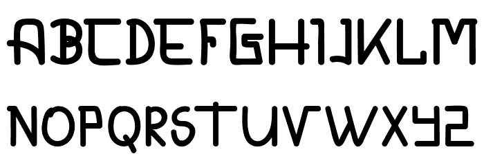 CALDERDALE DEMO Font LOWERCASE