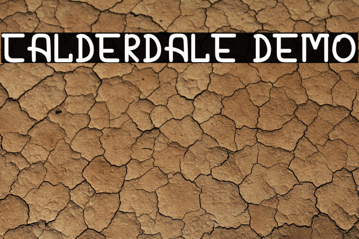 CALDERDALE DEMO Example 1