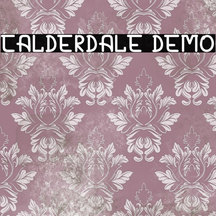 CALDERDALE DEMO Example 2