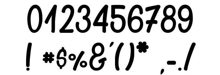 CAMELTOE kalypse Font OTHER CHARS