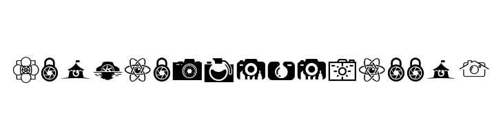 CAMERA - FOTOGRAAMI  Frei Schriftart Herunterladen