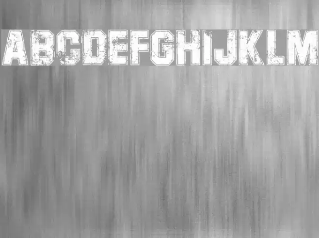 CAMPUS PERSONAL USE Font examples