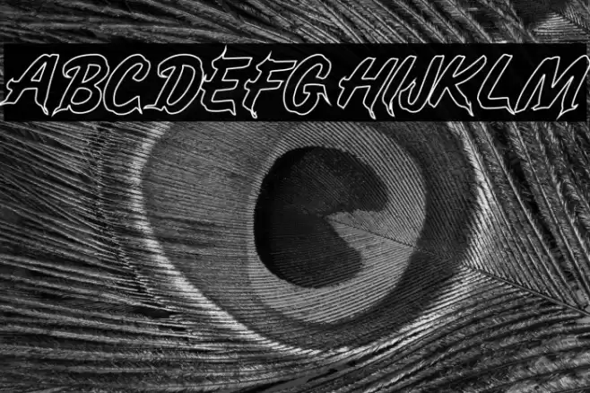 CAMS PUNKS Font examples