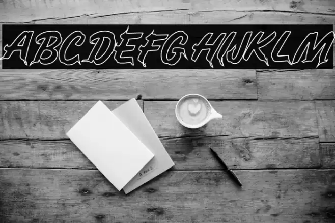 CAMS PUNKS Font examples