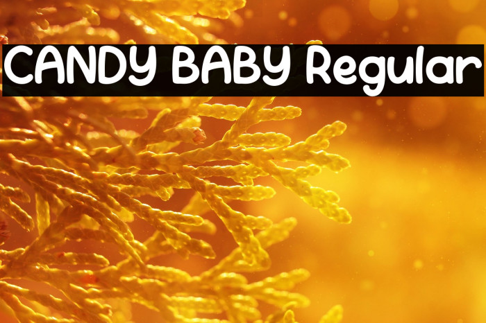 CANDY BABY Regular Example 1