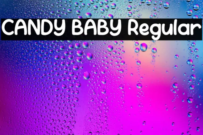 CANDY BABY Regular Example 2
