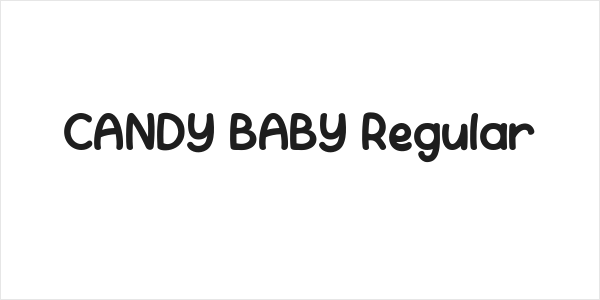 CANDY BABY Regular Logo