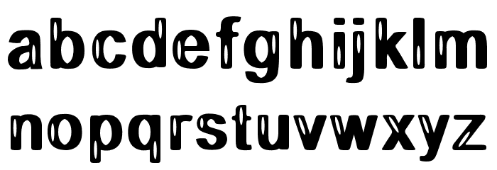 CANDY DROP demo Font LOWERCASE