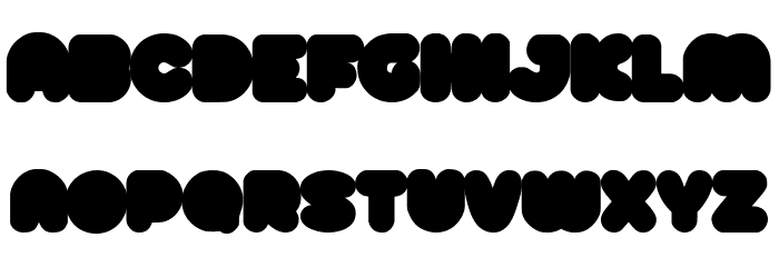 CANDY FLAVOR BACKGROUND Regular Font LOWERCASE