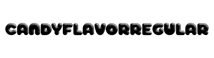 CANDY FLAVOR Regular  नि: शुल्क फ़ॉन्ट्स डाउनलोड