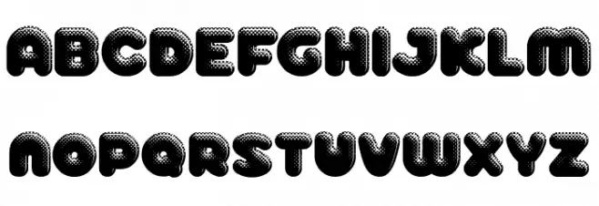 CANDY FLAVOR Regular Schriftart Groß