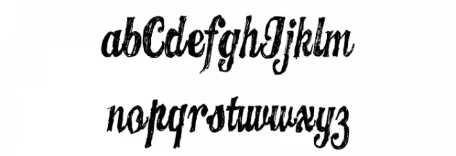CANDY INC Schriftart Groß