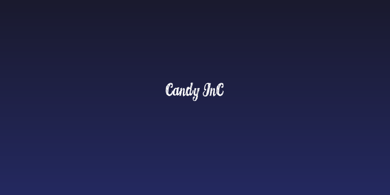 CANDY INC Social Header