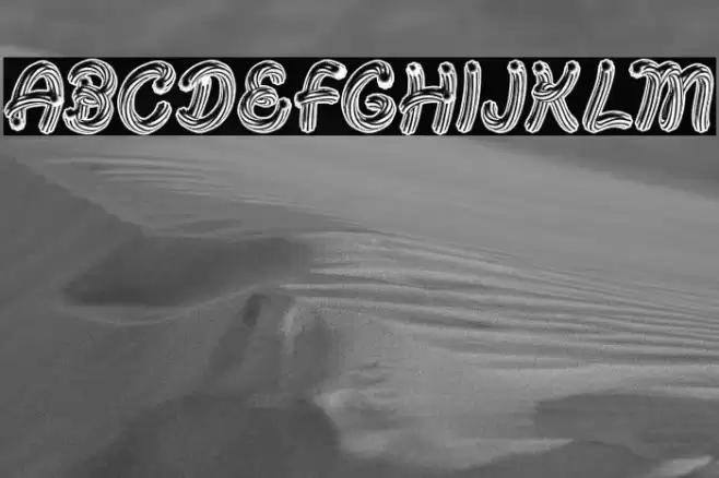 CANDYDAY BW PERSONAL USE Bold Font examples