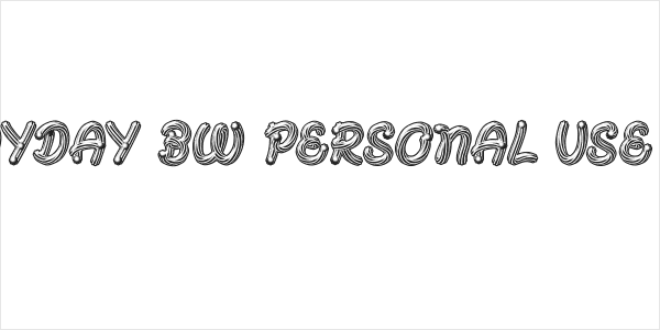CANDYDAY BW PERSONAL USE Bold Logo