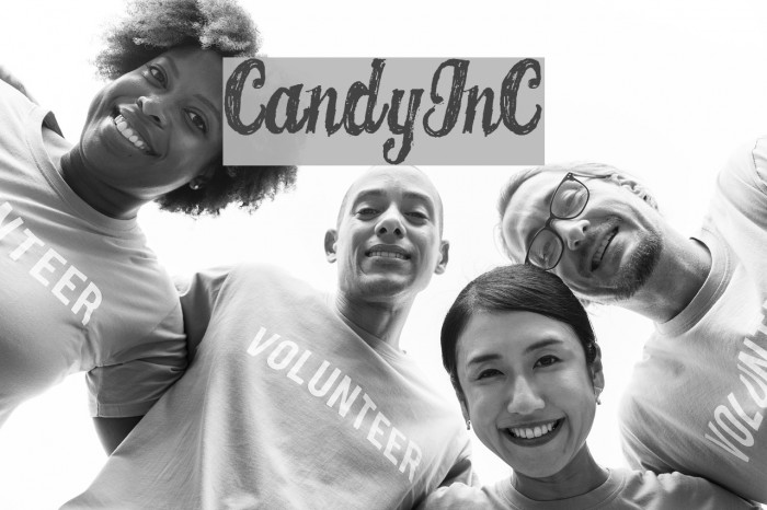 CANDYINC Font examples