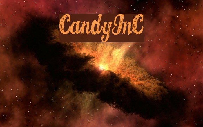 CANDYINC フォント examples