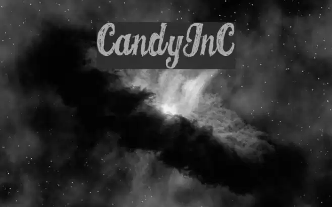 CANDYINC Font examples
