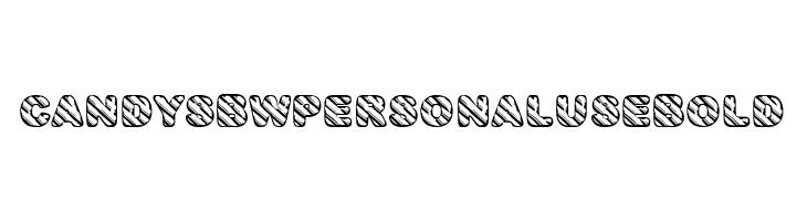 CANDYS BW PERSONAL USE Bold  Frei Schriftart Herunterladen
