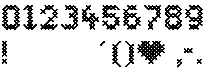 CANEVASRegular Font OTHER CHARS