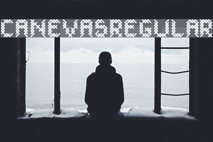 CANEVASRegular Font examples