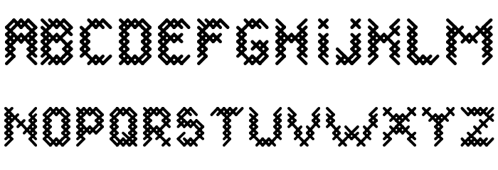 CANEVASRegular Font LOWERCASE