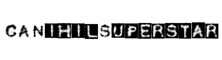 CANihilSuperstar  font caratteri gratis