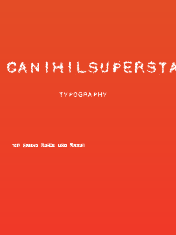 CANihilSuperstar Poster