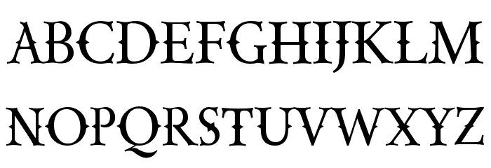 CAPORION Font LOWERCASE