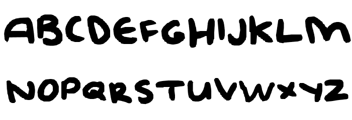 CAPS ALL OVER Font LOWERCASE