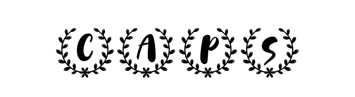 CAPS  Frei Schriftart Herunterladen