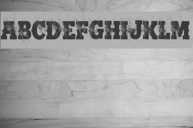 CAPTAIN BARBER PERSONAL USE Font examples