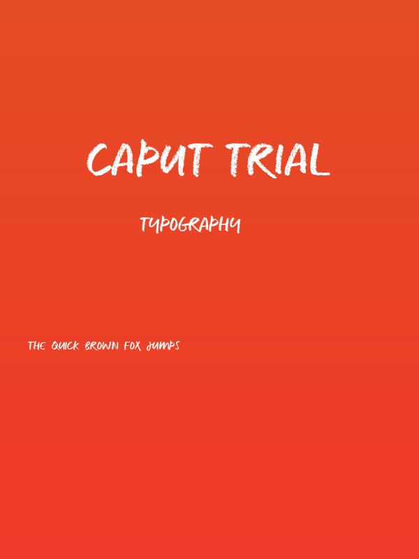 CAPUT_TRIAL Poster
