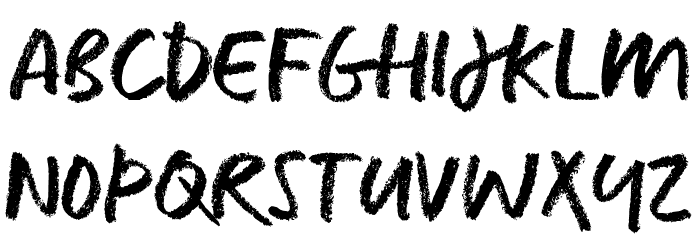 CAPUT_TRIAL Font LOWERCASE