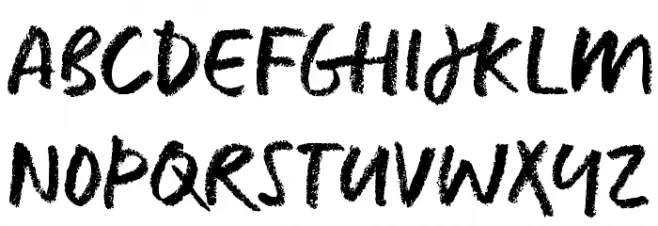 CAPUT_TRIAL Schriftart Groß
