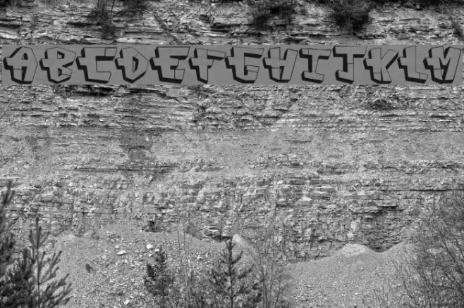 CAPconstruct Font examples