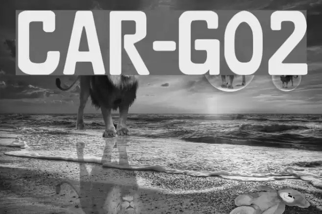 CAR-GO 2 Font examples