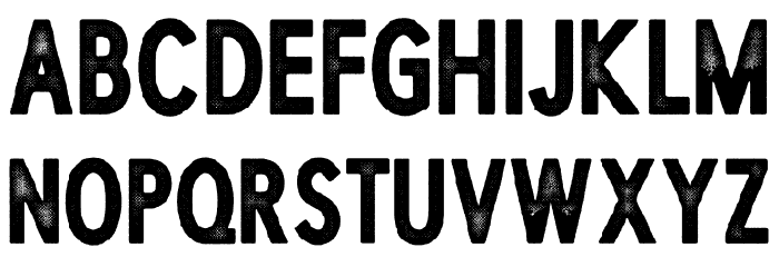 CARBON PERSONAL USE Bold Font LOWERCASE
