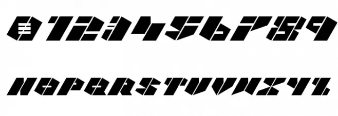 CARBON Regular Font OTHER CHARS