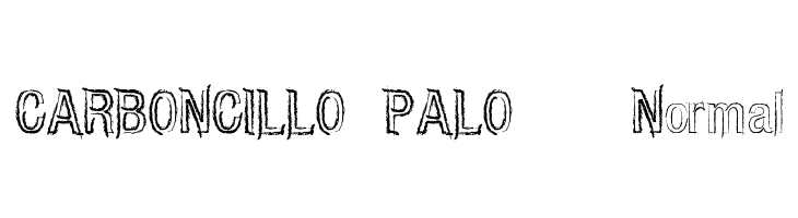 CARBONCILLO PALO   Normal  baixar fontes gratis