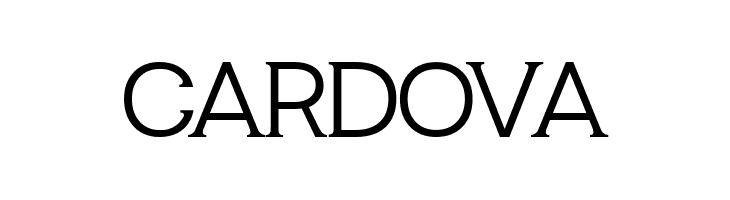 CARDOVA  baixar fontes gratis