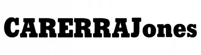 CARERRA Jones  font caratteri gratis