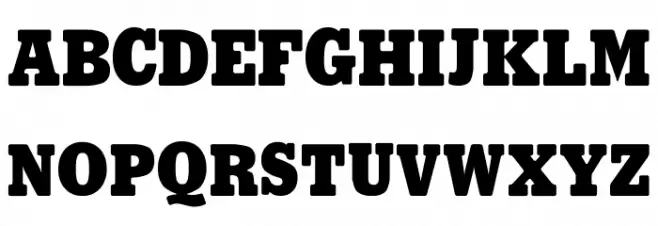CARERRA Jones Schriftart Groß