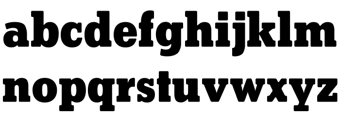 CARERRA Jones Font LOWERCASE