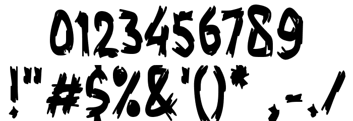 CARNO Font OTHER CHARS